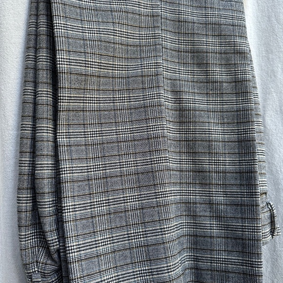Loft Plus ~ Glen Plaid High Waist Curvy Wide Leg Trouser in size 16 NWOT - Picture 5 of 7